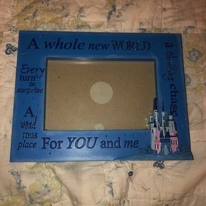 Disney Parks Aladdin picture frame